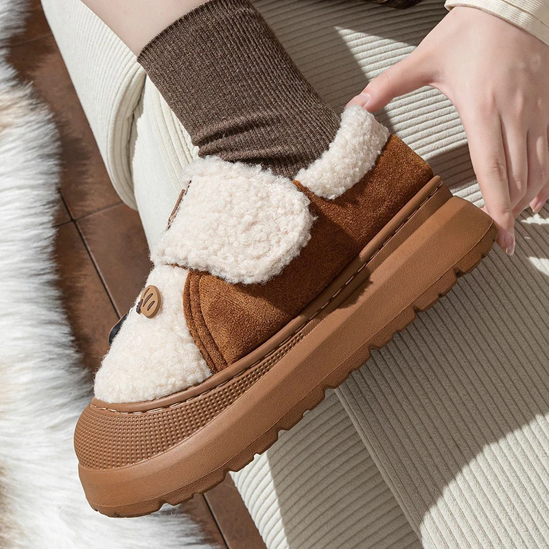 Leuke, dikke winterpantoffels  - Winter Clothing Korea recensie en prijs