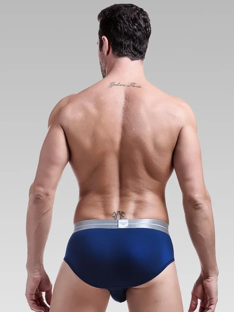 

Modal capsule lift U convex men's underwear bullet separate ice silk capsule pouch briefs