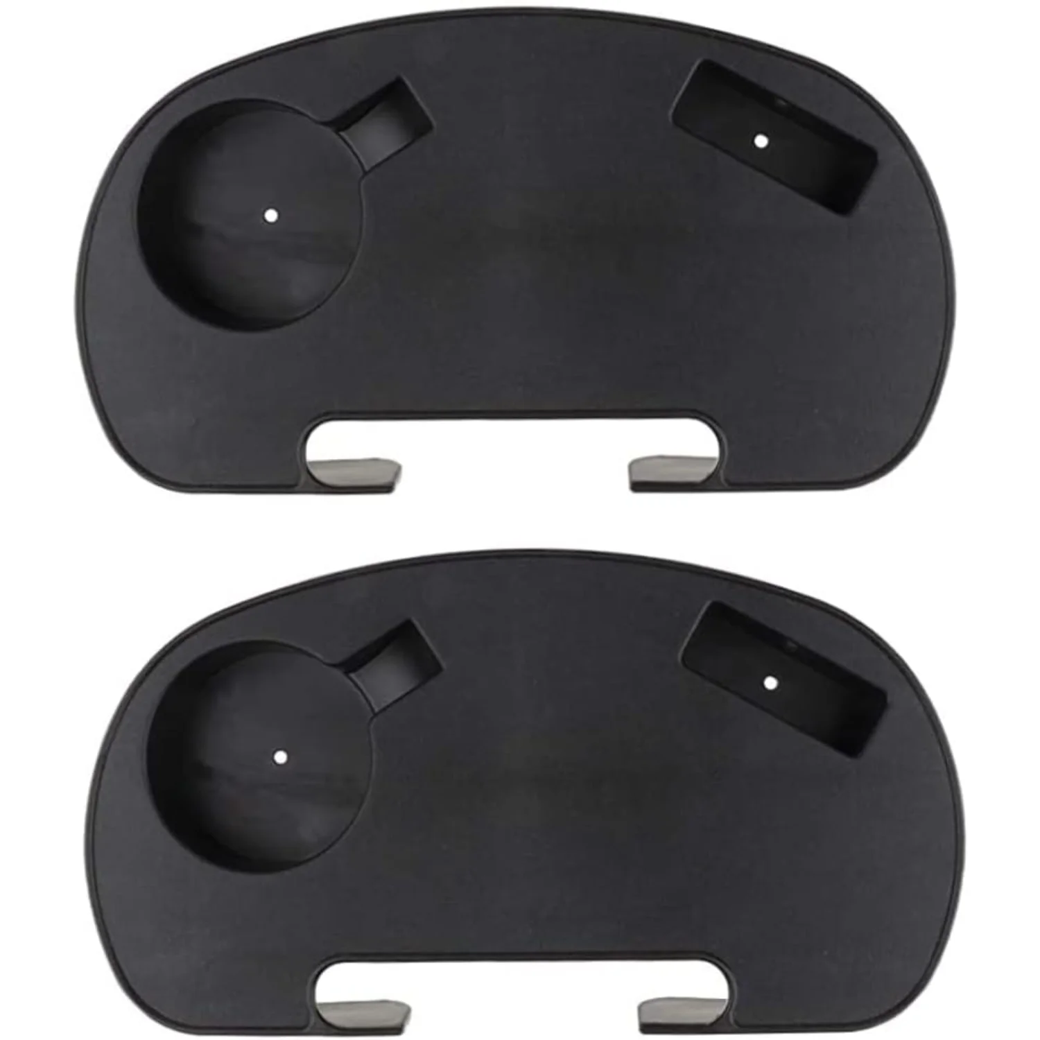 

2pcs Cup Holder for Zero Gravity Chair Utility Tray Clip On Chair Table with Mobile Device Slot and Snack Tray