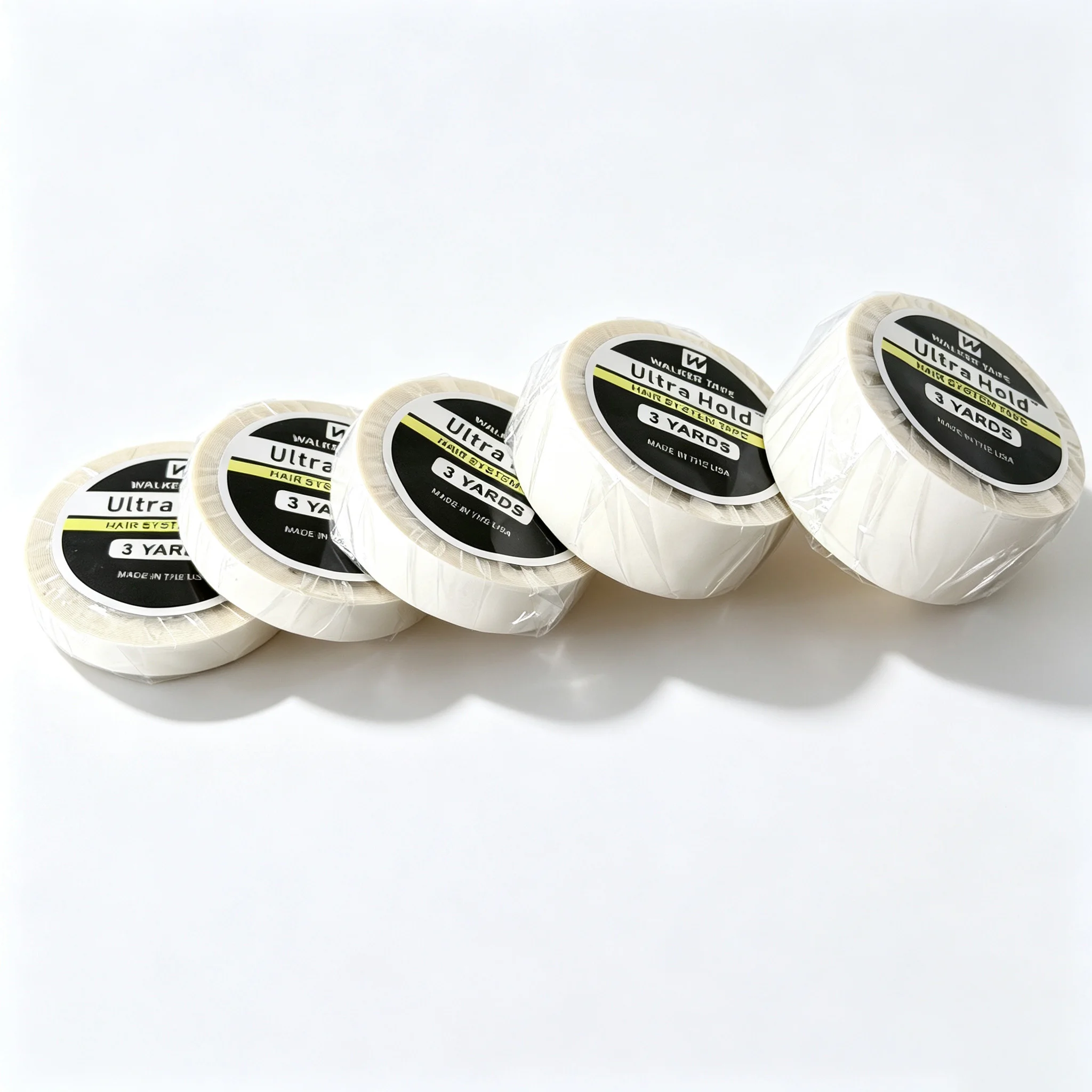 Wholesale 3Yards Tape Ultra Hold Double Sided Adhesives Tape For Hair Tape Extension/Toupee/Lace Wigs 0.8cm1cm 1.27cm2.0cm2.54cm