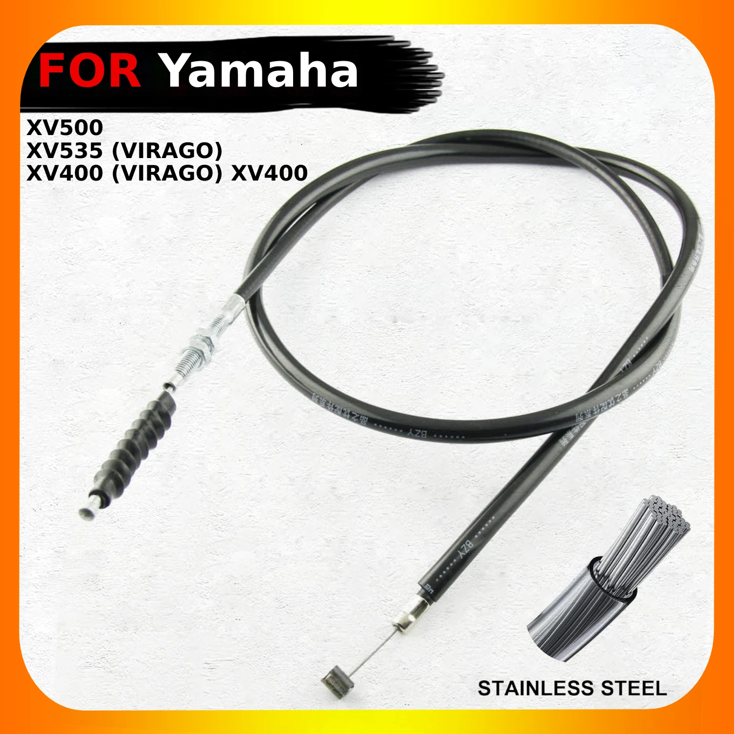 

Motorcycle Accessories Clutch Cable Steel Wire Line For Yamaha XV500 1992-1998 XV400 (VIRAGO) 1991 - 1994 XV535 1988 1989 - 2001