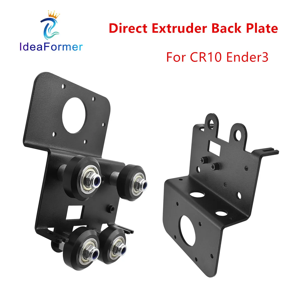 Ender-3/CR10 Direct Drive Plate Metal Upgrade Kit  for CR10 Ender 3 Direct Extruder Adapter Back Plate 3D Printer Accessories