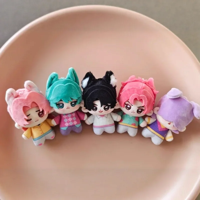 10cmミニドールキーホルダー KPOP デモンハンターズ ぬいぐるみ ルミ ミラ ゾイ サハ ボーイドール ジヌ アビー ミステリーロマンス ベビードール おもちゃ ギフト