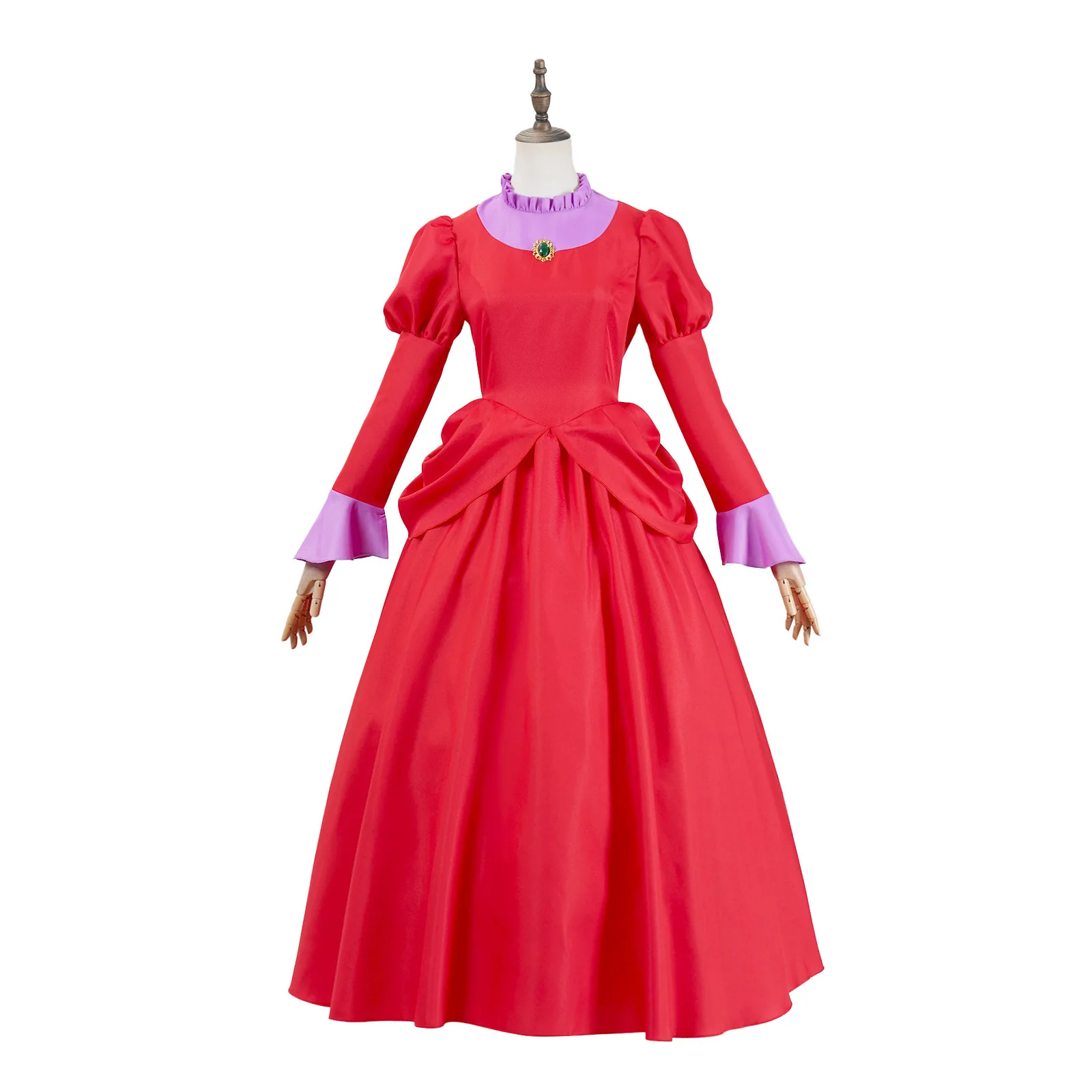 

Women Red Dress Wicked Stepmother Of Cinderella Halloween Costume Lady Cosplay Costumes