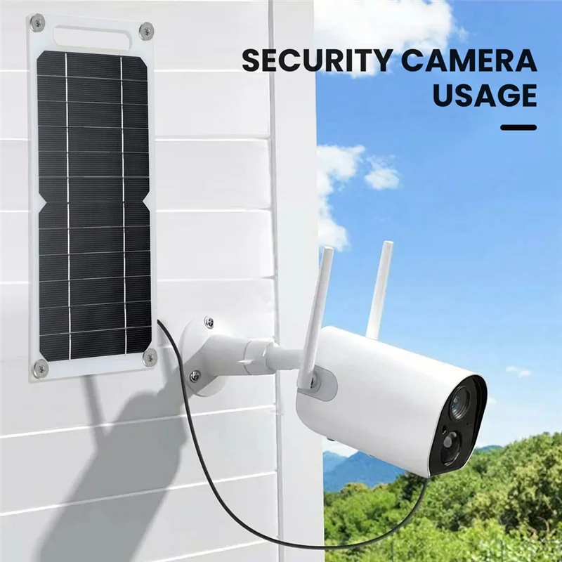 6W Solar Panel USB Solar Cell Outdoor Hike Battery Charger System Solar Panel Kit For Mobile Phone Power Bank Watch
