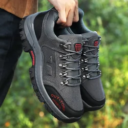 Scarpe da montagna resistenti all'usura di alta qualità Design antiscivolo scarpe da lavoro Casual scarpe da uomo all'aperto scarpe da ginnastica per uomo spedizione gratuita