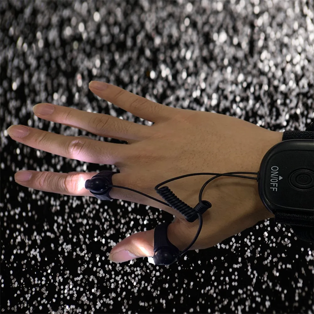 

Strong Light LED Gloves Flashlight Waterproof Finger Wearing Fishing Flashlight Local Lighting 360° Rotatable Wrist Flashlight