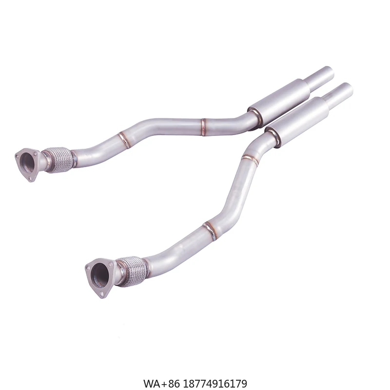 

HOT SALE Downpipe A6 A7 3.0T Catback Exhaust Tip Valvetronic Exhaust System Downpipe With Good Sounds