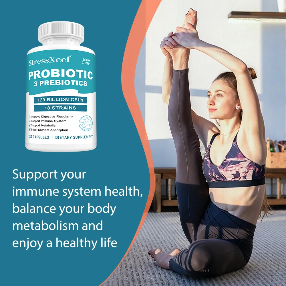 Probiotic and Prebiotic Supplements - Suitable for Both Men and Women, Maintains Immune, Digestive System Health, Gut Health - Image 5