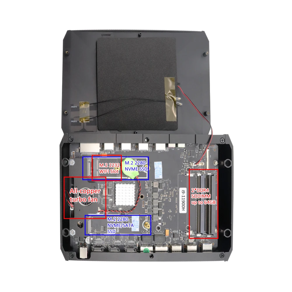 كمبيوتر صغير للألعاب الثالث عشر Intel Core i9 13900HK i7 12650HX NVIDIA GeForce RTX 3060 12G i7 13700H GDDR6 DDR5 NVME Windows11 Pro Wifi6