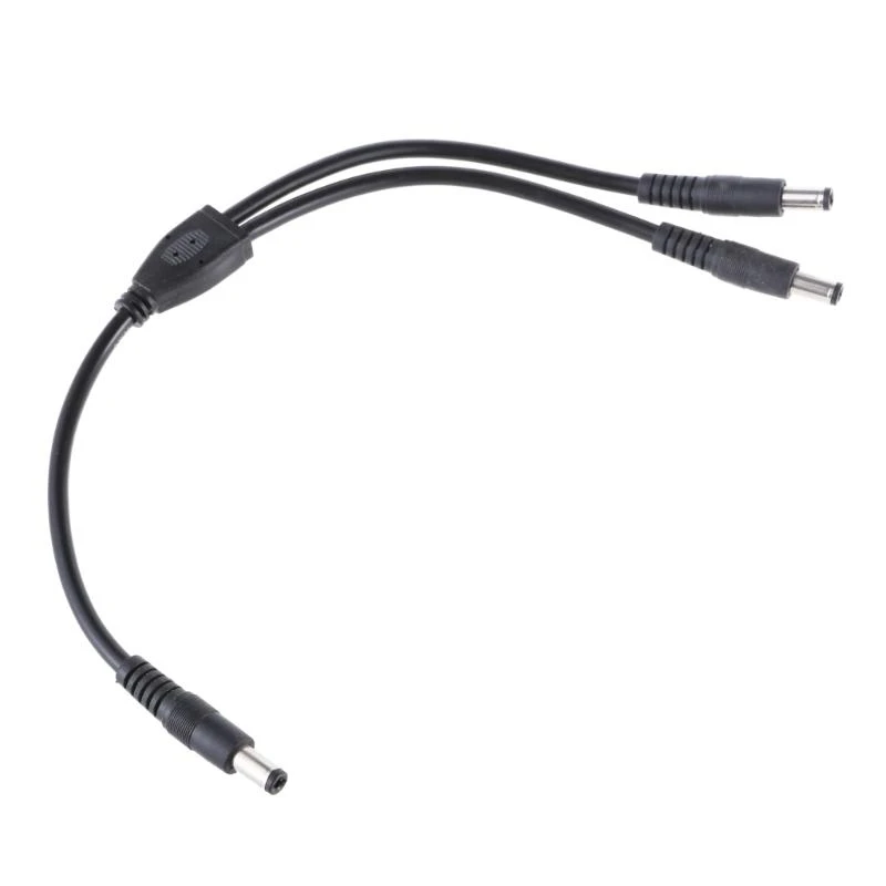 Reliability DC5.5x2.1mm Power Splitter Cable for Automotive Equipment Power Cord