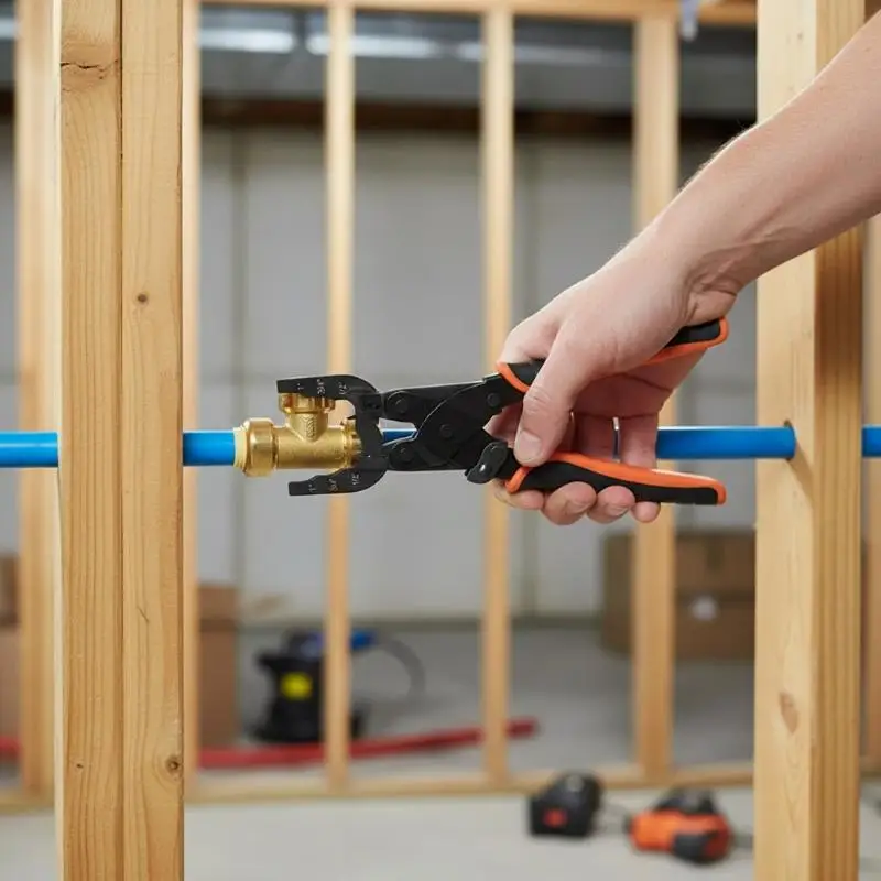 【CCA】Push Fit Disconnect Tongue Tool 12in 34in 1in Pipe Clamp Pliers for Quick and Safe Pipe Disconnection in Home Plumbing