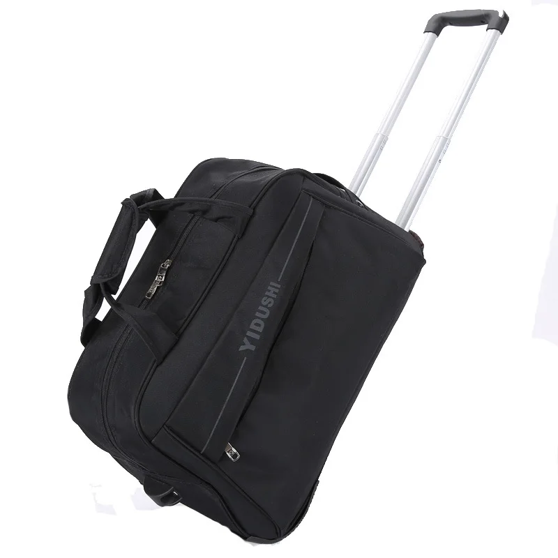 Borsa Trolley da viaggio valigia da uomo borsa da viaggio impermeabile di moda borsa da viaggio di grande capacità con ruote valigia da donna