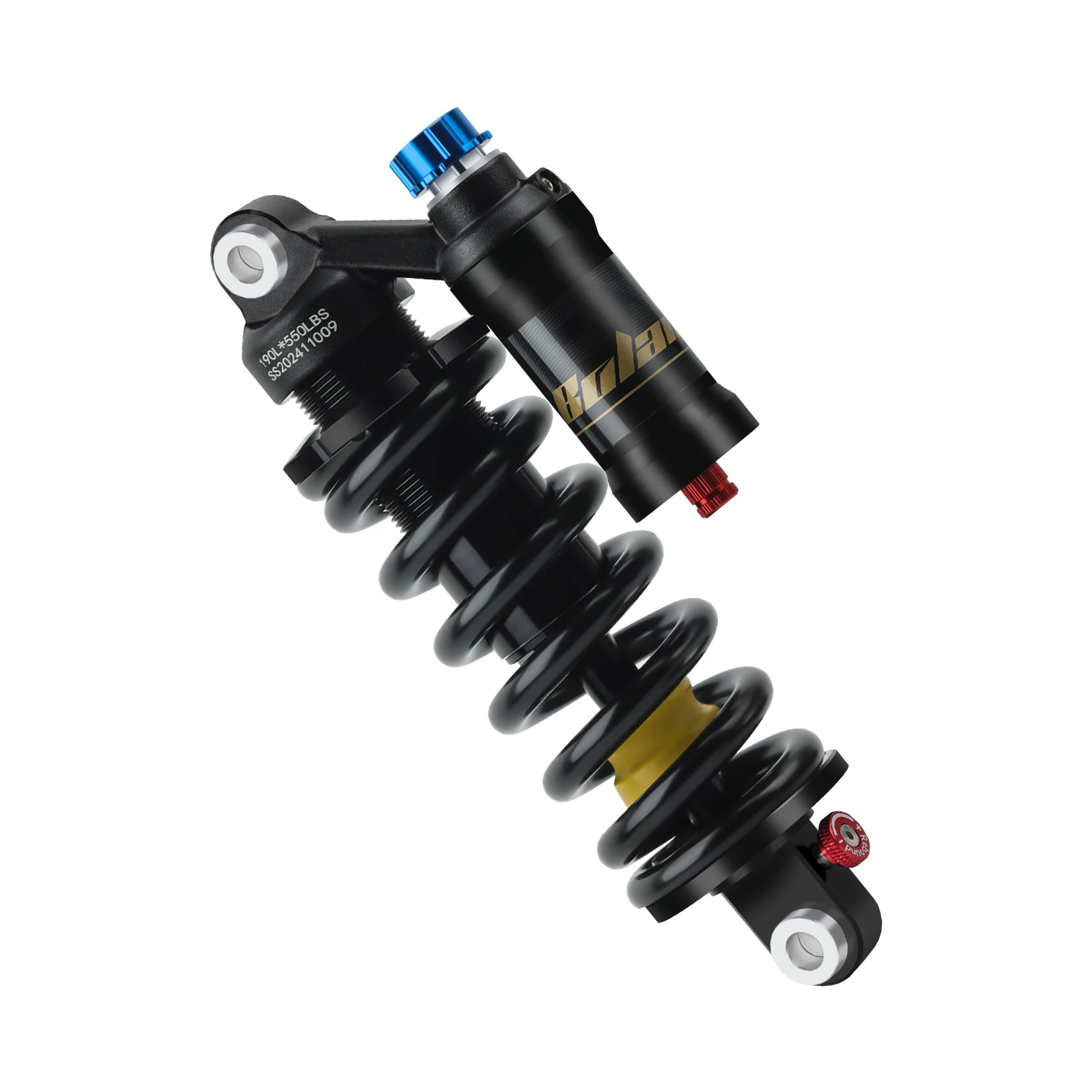 AliExpress BOLANY Mountain Bike Rear Absorber 550lbs Spring Suspension Motorcycle Shock DH MTB Bicycle Rear Shock 190/210/230/240/250/265mm