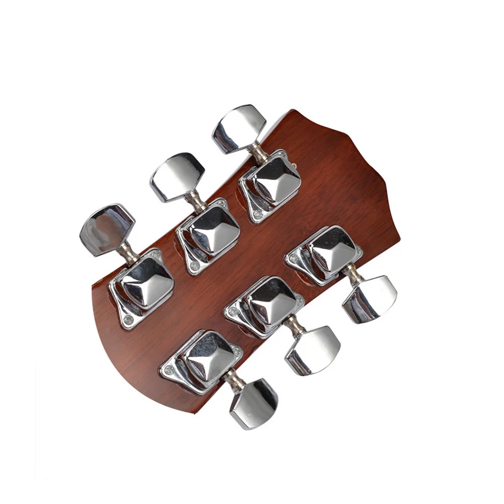 

12Pcs Guitar String Button Semi-Closed Metal Tailpiece Durable Replacement for Acoustic Electric Guitar String Button