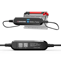 KONNWEI BK100 Bluetooth 5.0 Car Motorcycle Battery Tester 6V 12V Battery Monitor 100 To 2000 CCA Charging Cranking Test Tools