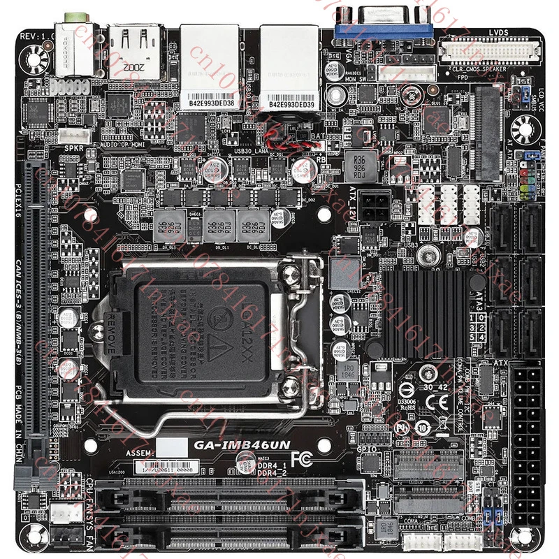 

For Gigabyte GA-IMB460N DDR4 VGA+DP+HDMI Motherboard.