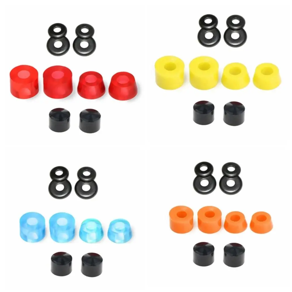 

5-Inch Skateboard Truck Bushings Shock Absorber Rebuild Kit Skateboard Bushings Washers Equipment PU Material