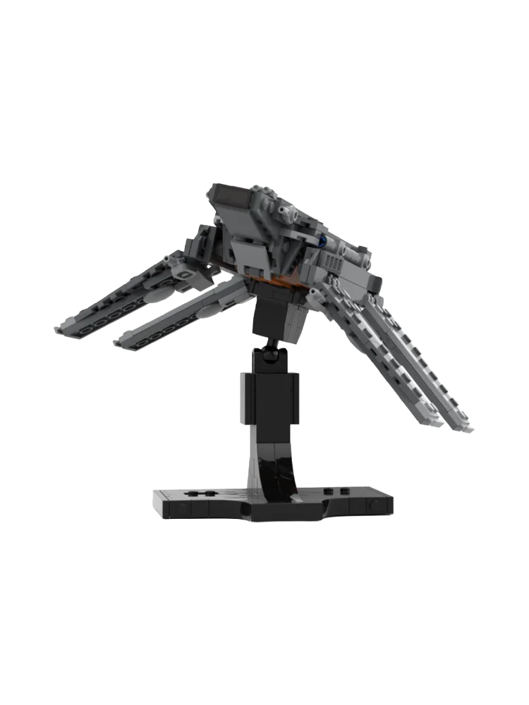 مجموعة مكعبات البناء مكوك الفضاء MOC-240193 حرب الفضاء الكبار الطوب الخيال العلمي الحرب العسكرية سفينة الفضاء نموذج عيد الميلاد #3