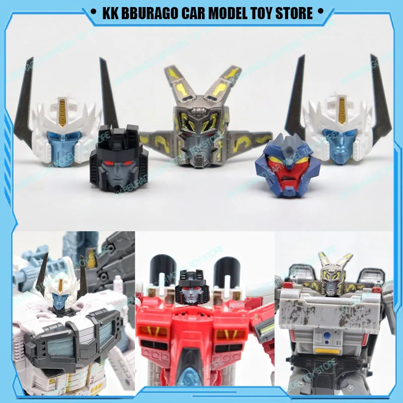 

Трансформация Legacy Starscream Nova Prime Breakdown серии Megatron, аксессуары для головы, комплект обновления, модель головы, игрушки, подарок другу