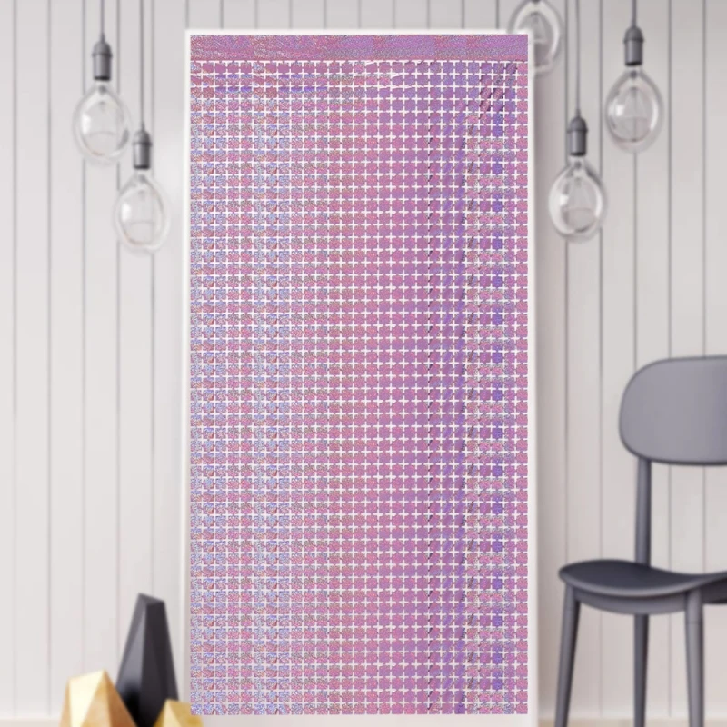 

Bachelorette Party Background Curtains Square Rainbow Sequin Curtains Birthday Wedding Party Decoration Anniversary Decoration