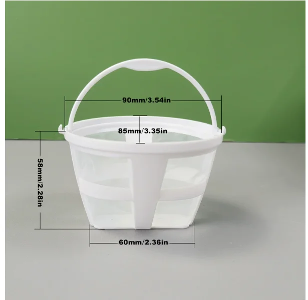 

Подходит для фильтра для кофе с ручкой FDA, оборудование для очистки воды для заваривания чая, фильтр для кофемашины, воронка капельного типа