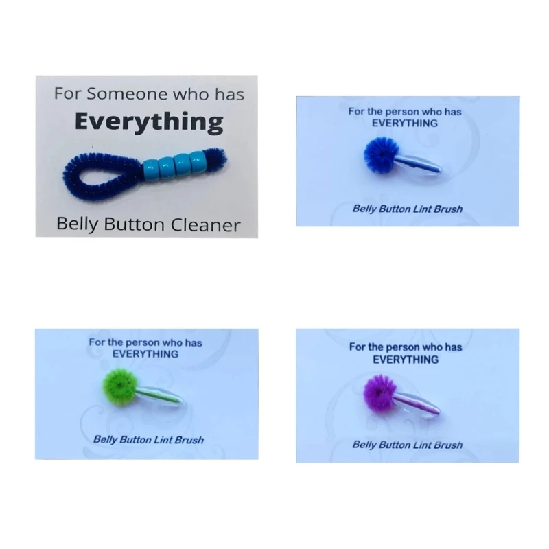 Дорожный инструмент для чистки пупка, щетка для пупка, щетка для ворса для человека, у которого есть все, забавное средство для