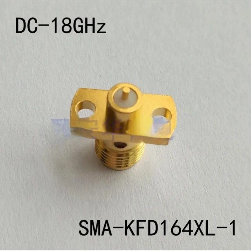 2Pcs SMA-KFD164XL-1 RF Connector 3 Long Wall 18G High Frequency Small Flange SMA-KFD RF Connector