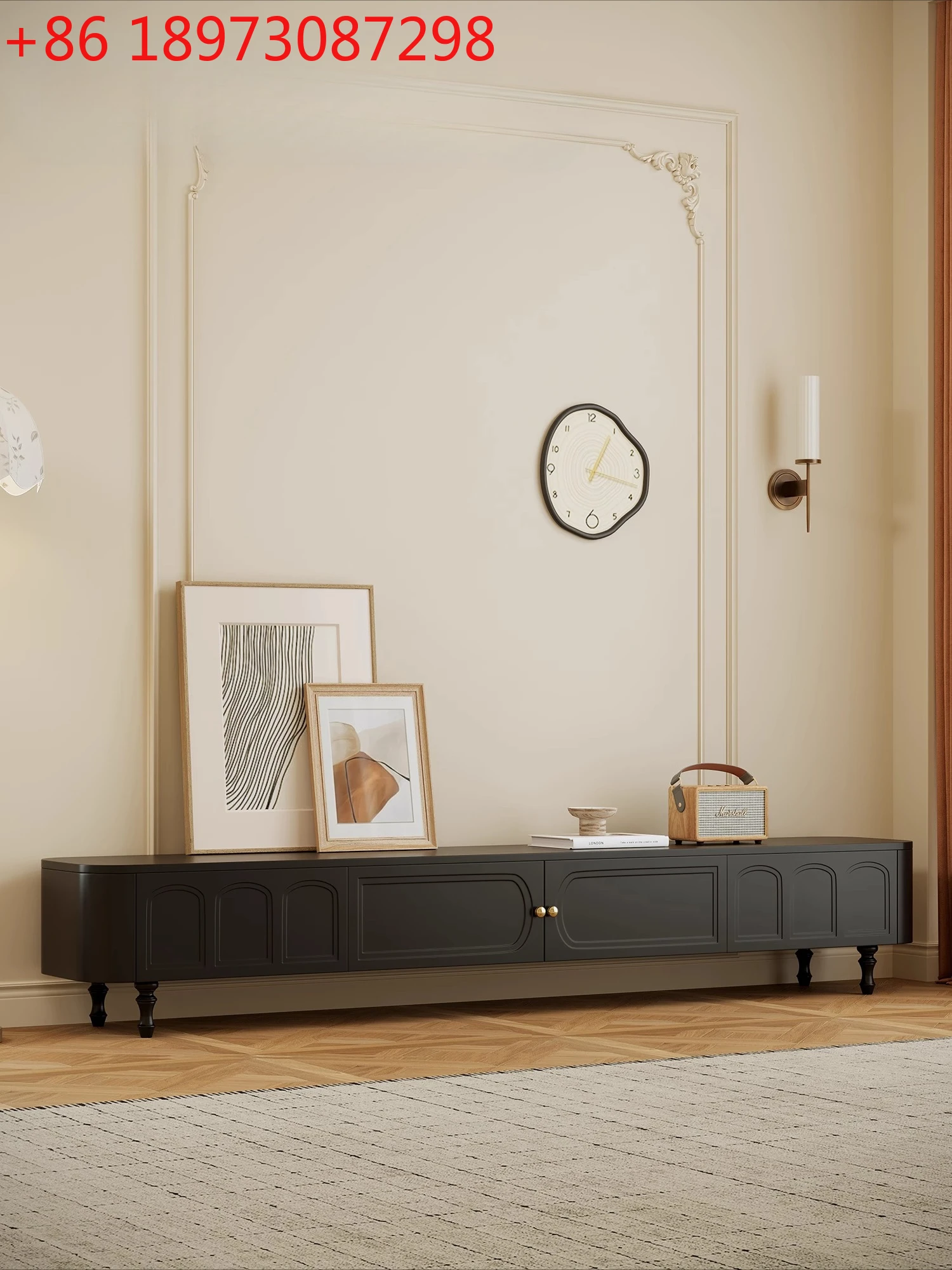 

Французский ретро шкаф для телевизора, гостиной, дома, простой шкаф для телевизора