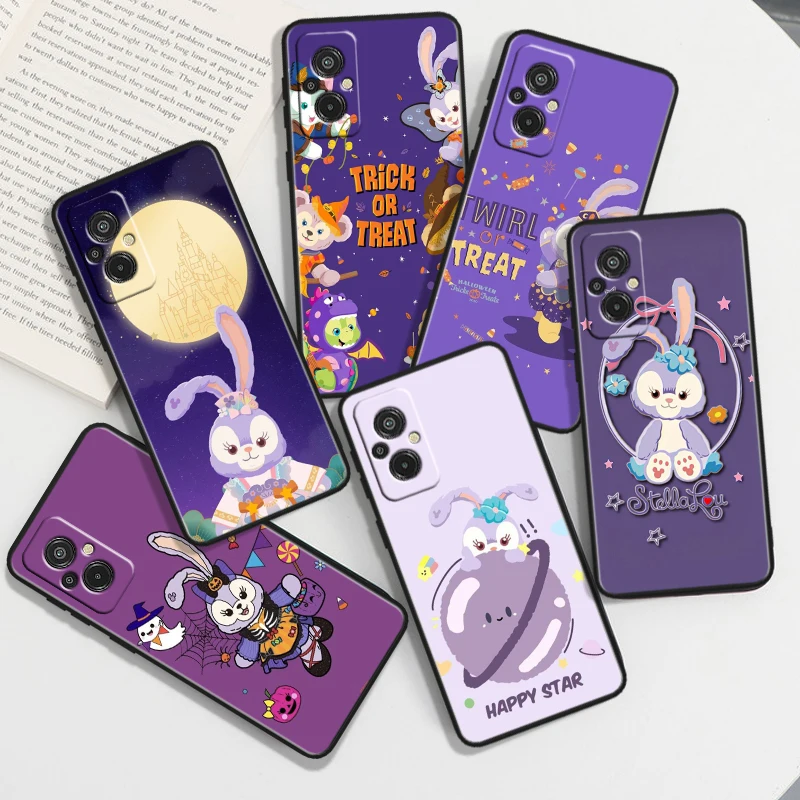 Disney Star Dello Linna Belle For Xiaomi Redmi 12C 11A 11 10C 10X 9T 9C 9AT 9A 8A 7A S2 6A A1 Plus Black Soft TPU Phone Case