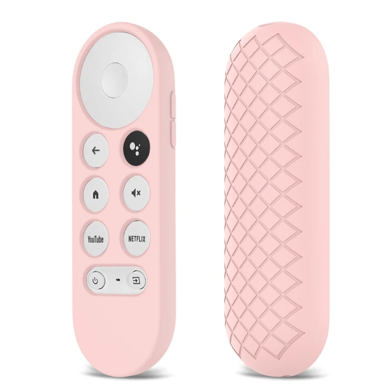 Silicone for CASE for chromecast 2020 Voice Remote Control, Shockproof Anti Slip Protective Cover Sleeve Skin