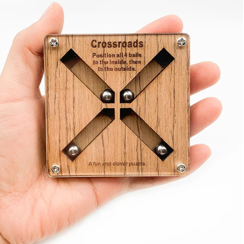 Very Difficult Crossroad Puzzles for Adults Kids Labyrinth Maze Gifts Brain Training Focus Games Fun Challenges Educational Toys