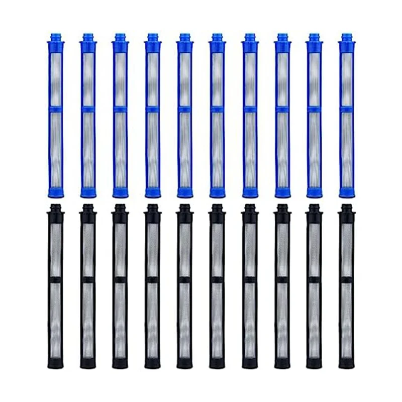 N38R_ 10PCS 100 Mesh & 60 Mesh Filters for Airless Spray Gun