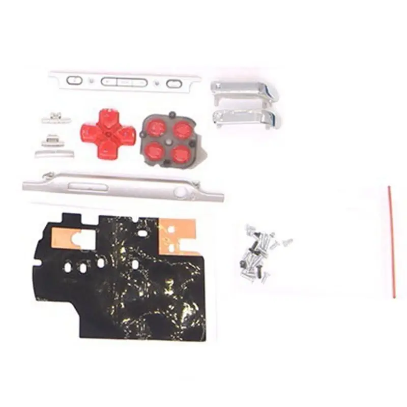 For SONY PSP GO Replacement Case With Buttons Sticker Kit Game Console Accessories