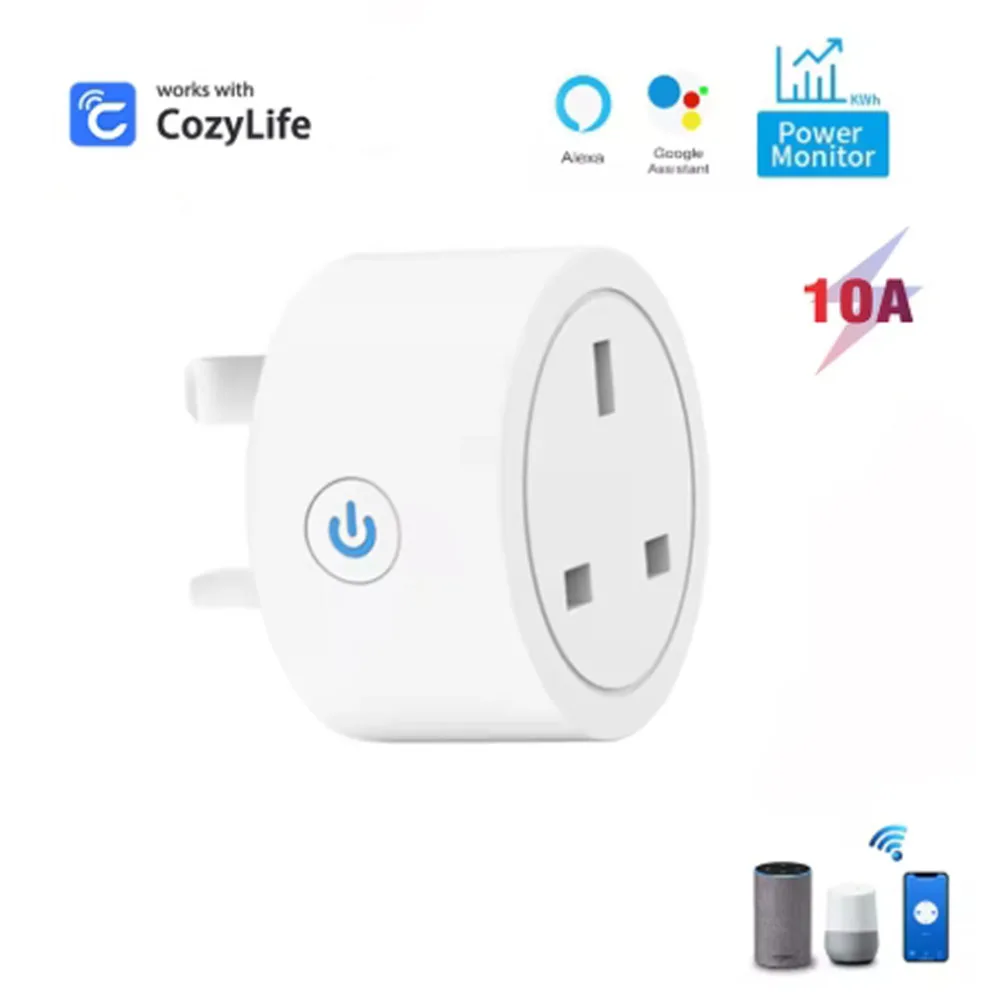 Cozylife الذكية الولايات المتحدة التوصيل أتمتة المنزل 10A WiFi APP التحكم عن بعد المنزل الذكي دعم أليكسا جوجل المنزل صوت مساعد التحكم