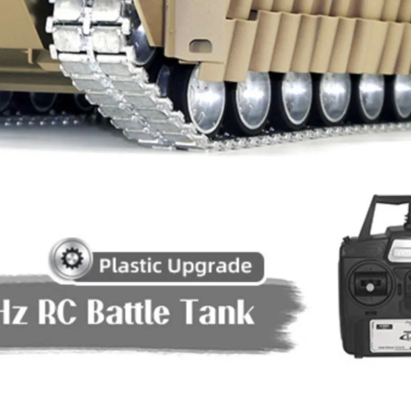 

TD 1/16 RTR Military RC Tank Abrams M1A2 SEP TUSK II Ugrade Metal Driving Road Wheel Radio Control IR BB Tanks Model TH23306