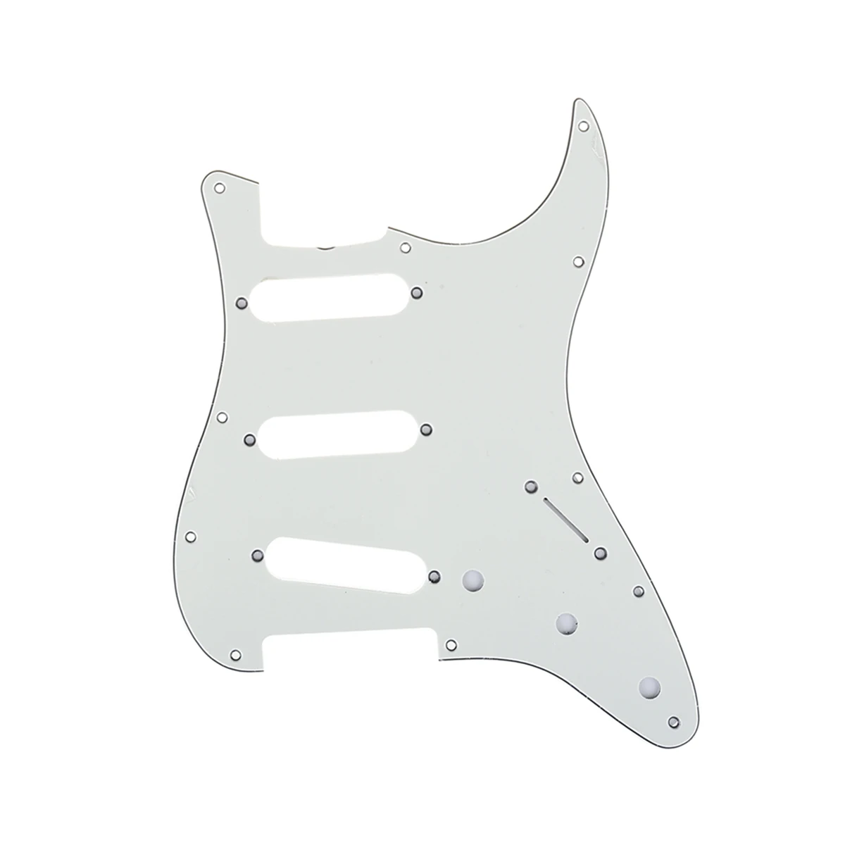 Musiclily Pro 11-Hole 60s 64 Vintage Style ST SSS Pickguard for American ST Guitar