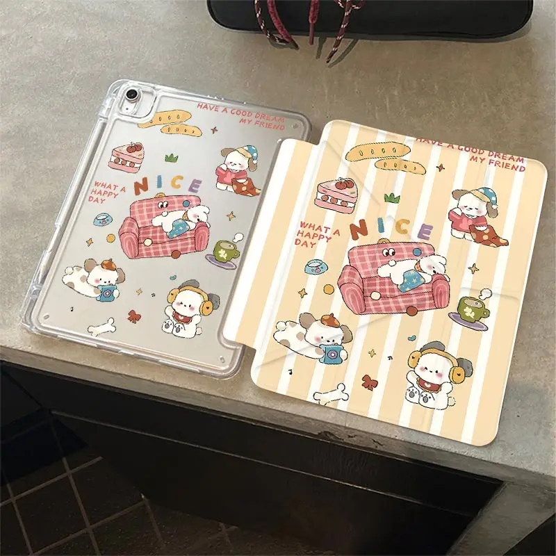 3+Y Fold Clear Acrylic Shell For OPPO PAD Air 5 12.1 OPPO PAD Air2 11.4 OnePlus PAD2 12.1 OPPO PAD 2/3 11.6 PAD5/6 12.1