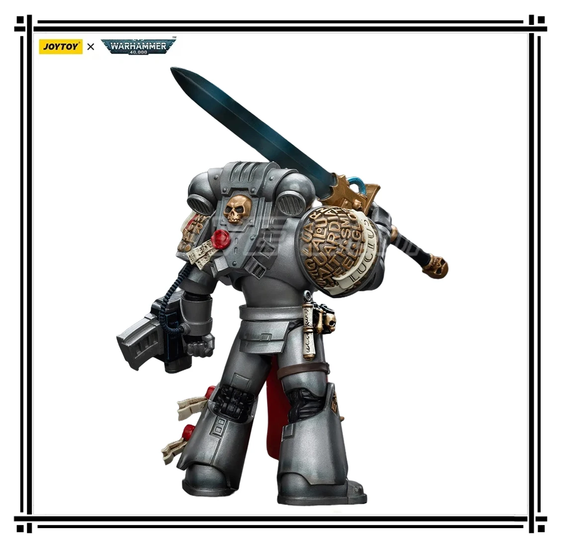 

В наличии оригинальная экшн-фигурка JOYTOY Warhammer 40K Grey KnightsStrike SquadJusticar 1/18, модель игрушки в подарок