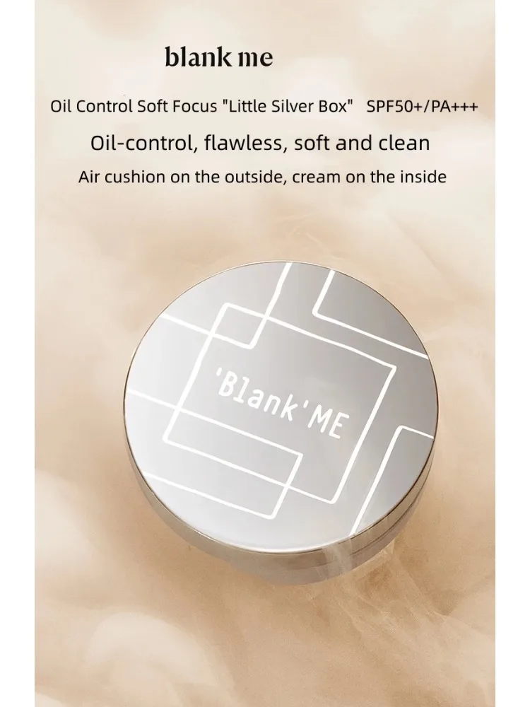 With Refills! Korean Makeup Soft Focus Oil Control White Box Air Cushion Foundation Cream Makeup Base Moisturizing Rare Beauty