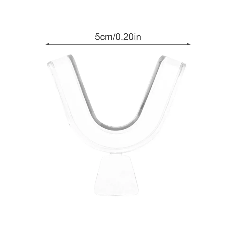 Ortodontia Silicone Cintas, Dentes Dentais Clarear, Bleaching Molding Bandejas, Custom, Termoforma, Dentes Corrector, 2Pcs