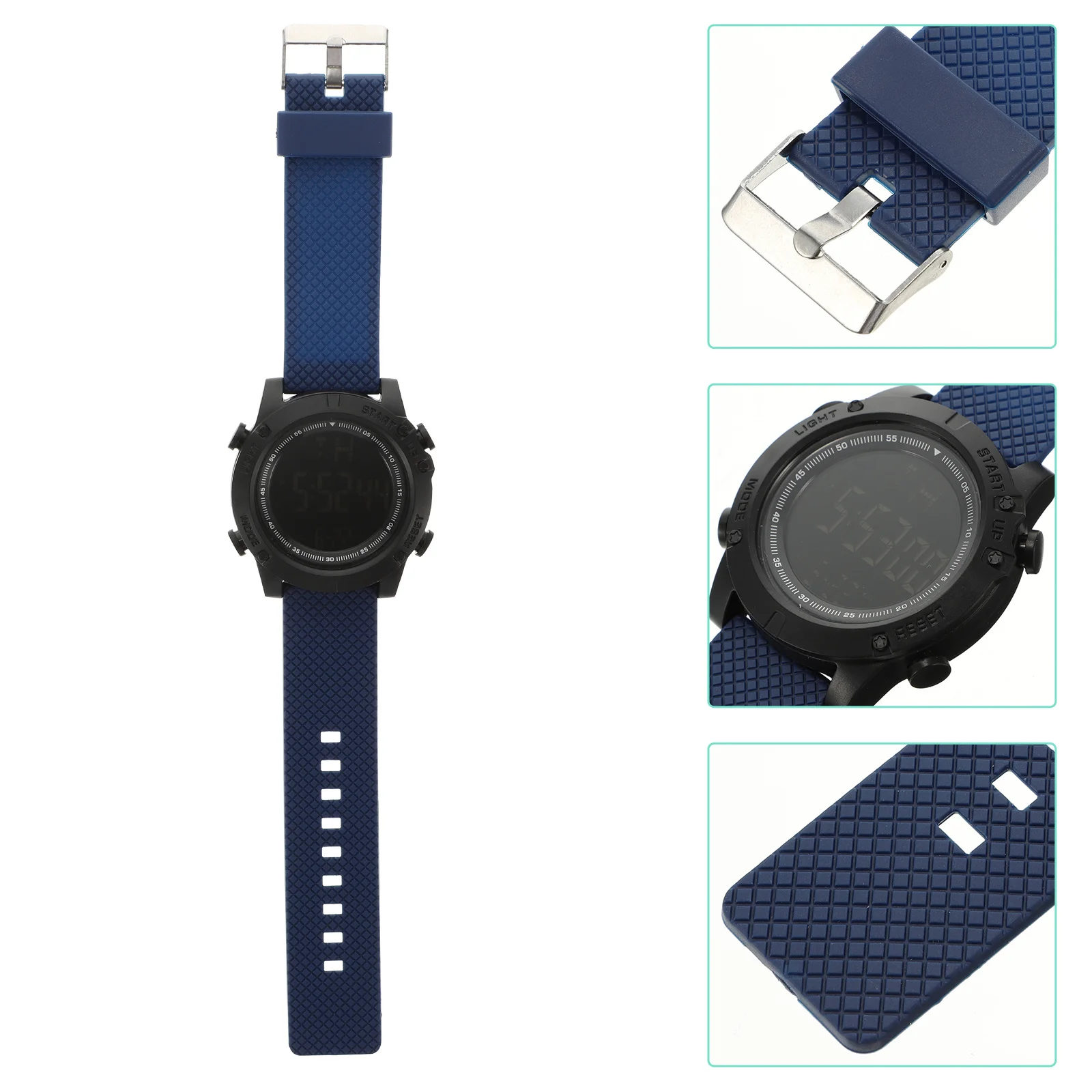 

Simple Luminous Electronic Watch Waterproof Digital Watch for Students Multi-Functional Outdoor Business Timepiece with