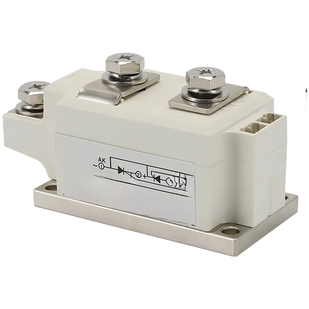 Industrial Power Control Thyristor Module Vacuum Hydrogen Welding Advantages White Extended Chip Lifespan Nickel Contacts