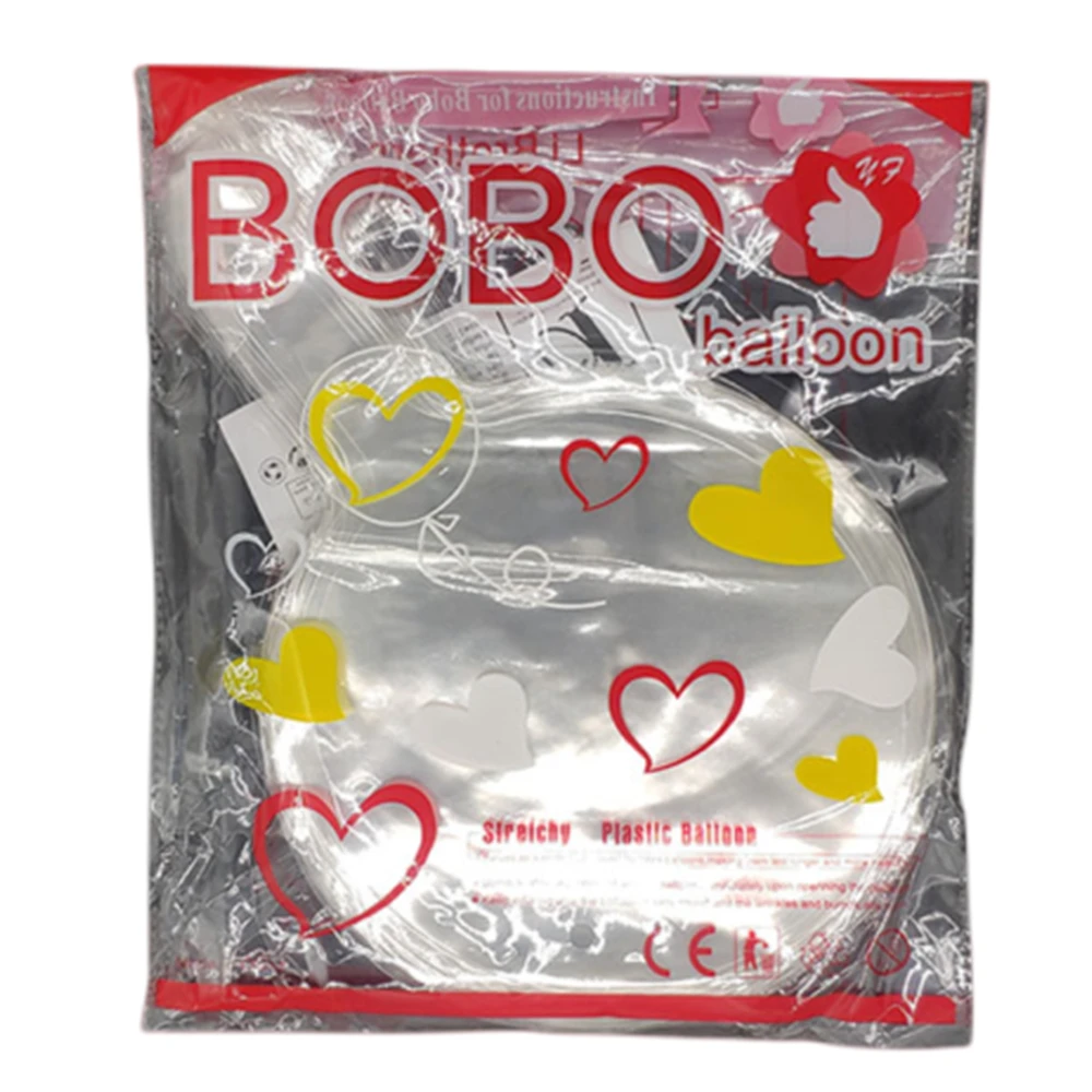 100PCS Bobo Ball Transparent Balloons Wholesale Helium Style 8/12/18/20/24inch Wedding Supplies Party Birthday Christmas Decor