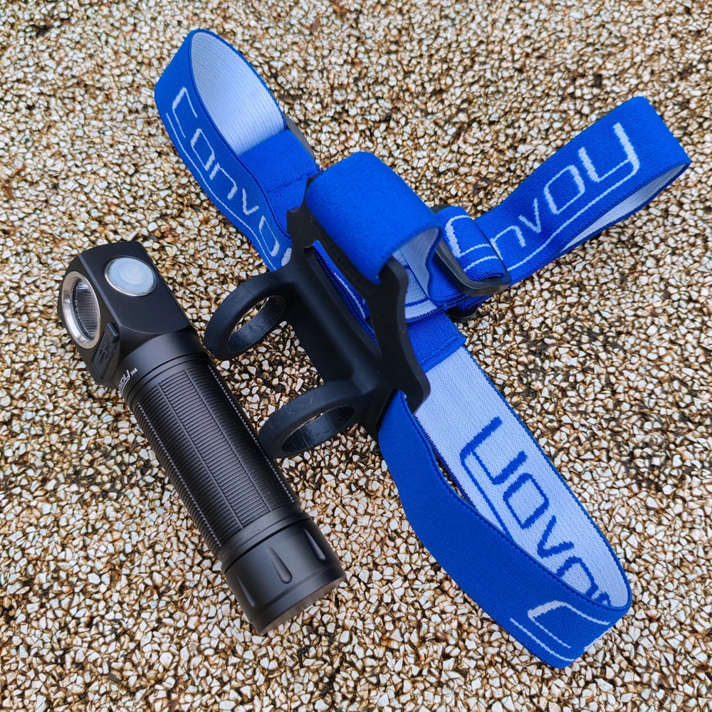 Convoy H4 Led Flashlight+Headlight 519A Linterna Multifunctional 21700 Flash Light Fishing Torch Type-C HeadLamp Head Lamp