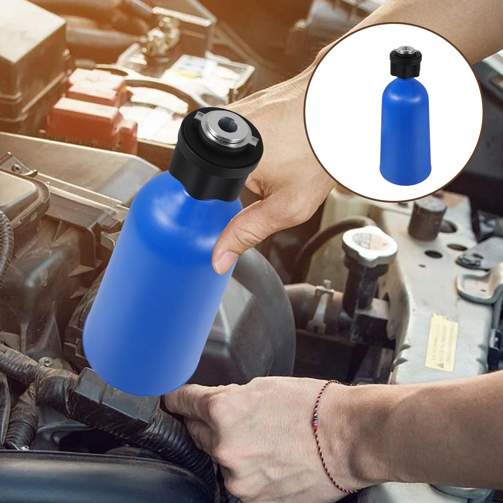 

Anti-Spill Engine Oil Funnel Durable Plastic Compatible with Various Cars Easy Refilling Automotive Filling Funnel for Oil