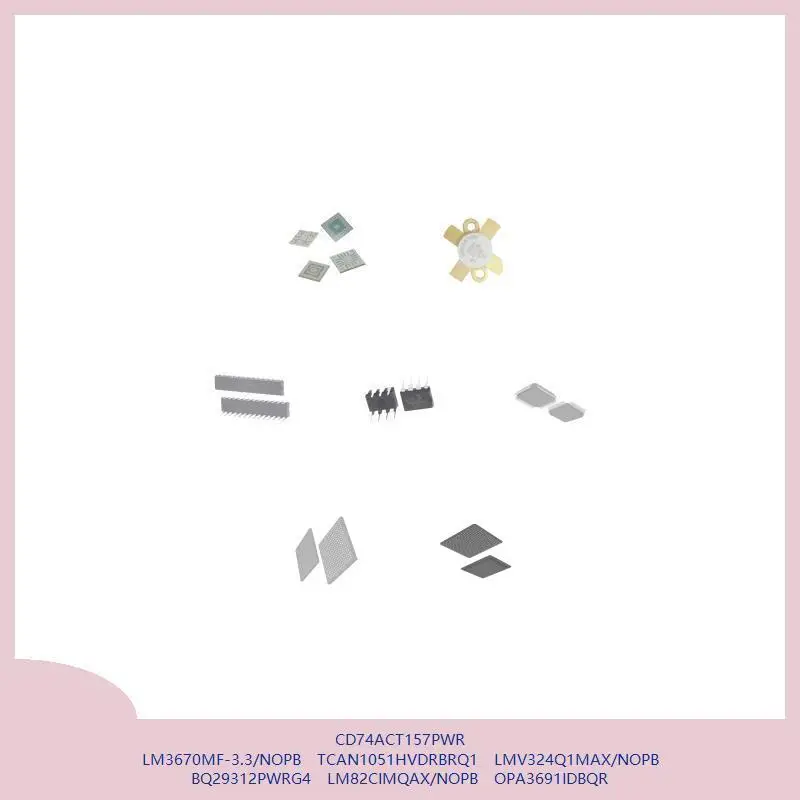 

CD74ACT157PWR LM3670MF-3.3/NOPB TCAN1051HVDRBRQ1 LMV324Q1MAX/NOPB BQ29312PWRG4 LM82CIMQAX/NOPB OPA3691IDBQR