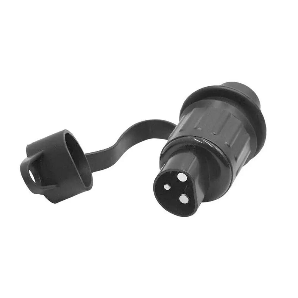 2025 ใหม่ล่าสุด 12V 3 Pin Trailer ซ็อกเก็ตตัวเชื่อมต่อรอบ 3 เสา Plug-in Trailer รถแทรกเตอร์ปลั๊ก DIN 72572 สําหรับรถบรรทุกไฟฟ้า M7M9