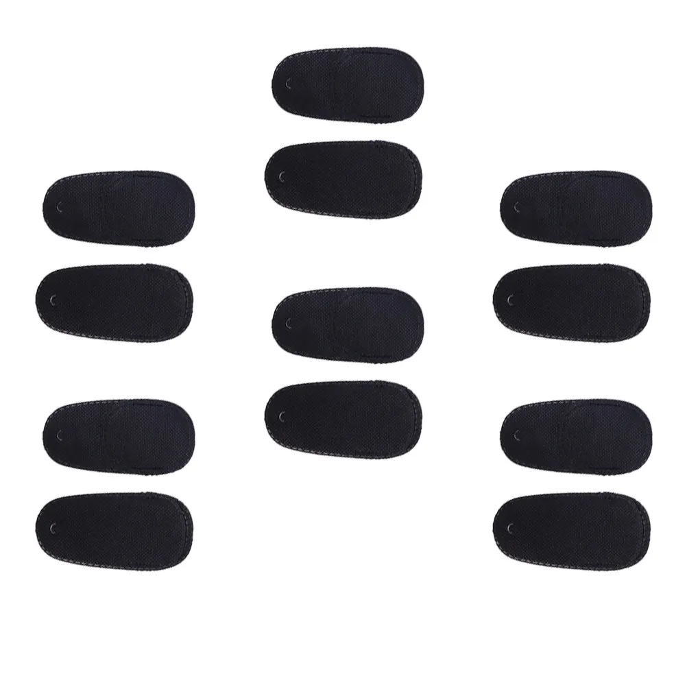 

12pcs Children Amblyopia Patch Black Non-Woven Gauze For Lazy Eye Strabismus Treatment Fit Medium Small Frames Kids Eye Mask