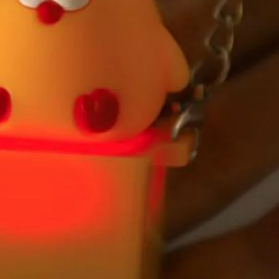 NEW Yellow Fashion Chick Decompress Toys Luminous Electronic Mechanical Keyboard Shape Squeeze Music Trick Funny Vent Doll